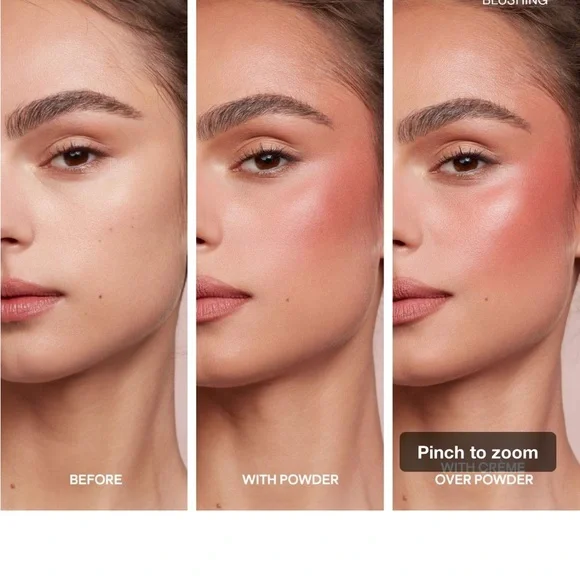 NWT Patrick TA Major Headlines Crème & Powder Blush Duo She’s Blushing - Picture 3 of 7